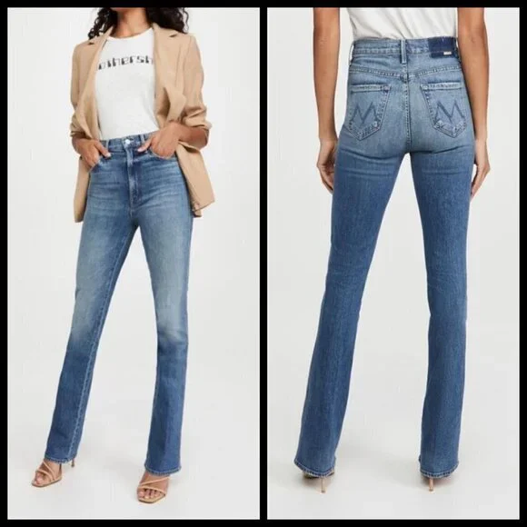 💕MOTHER SUPERIOR💕 High Waisted Smokin' Double Heel Jeans ~ Beyond the Sky 33